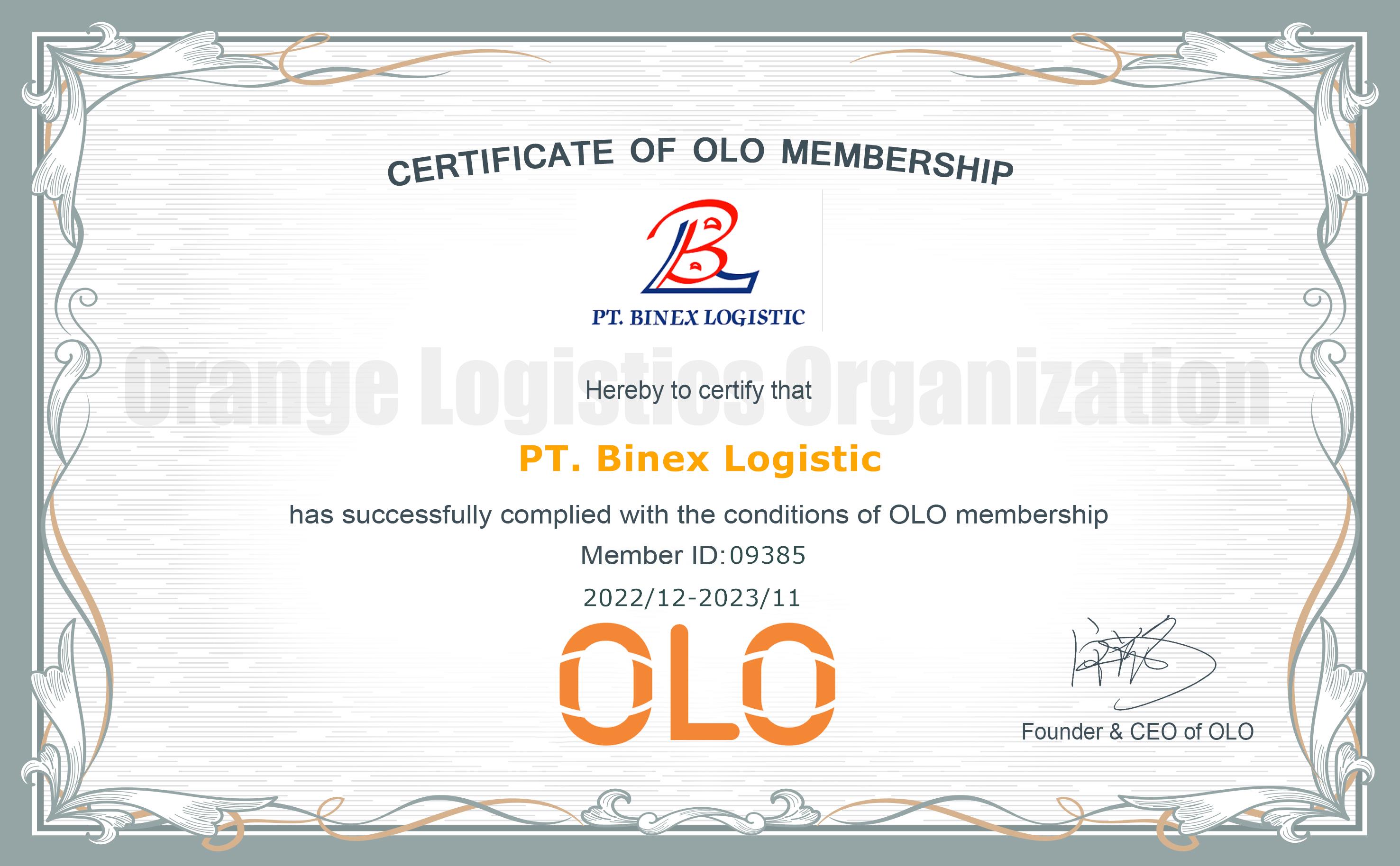  pt binex logistic 