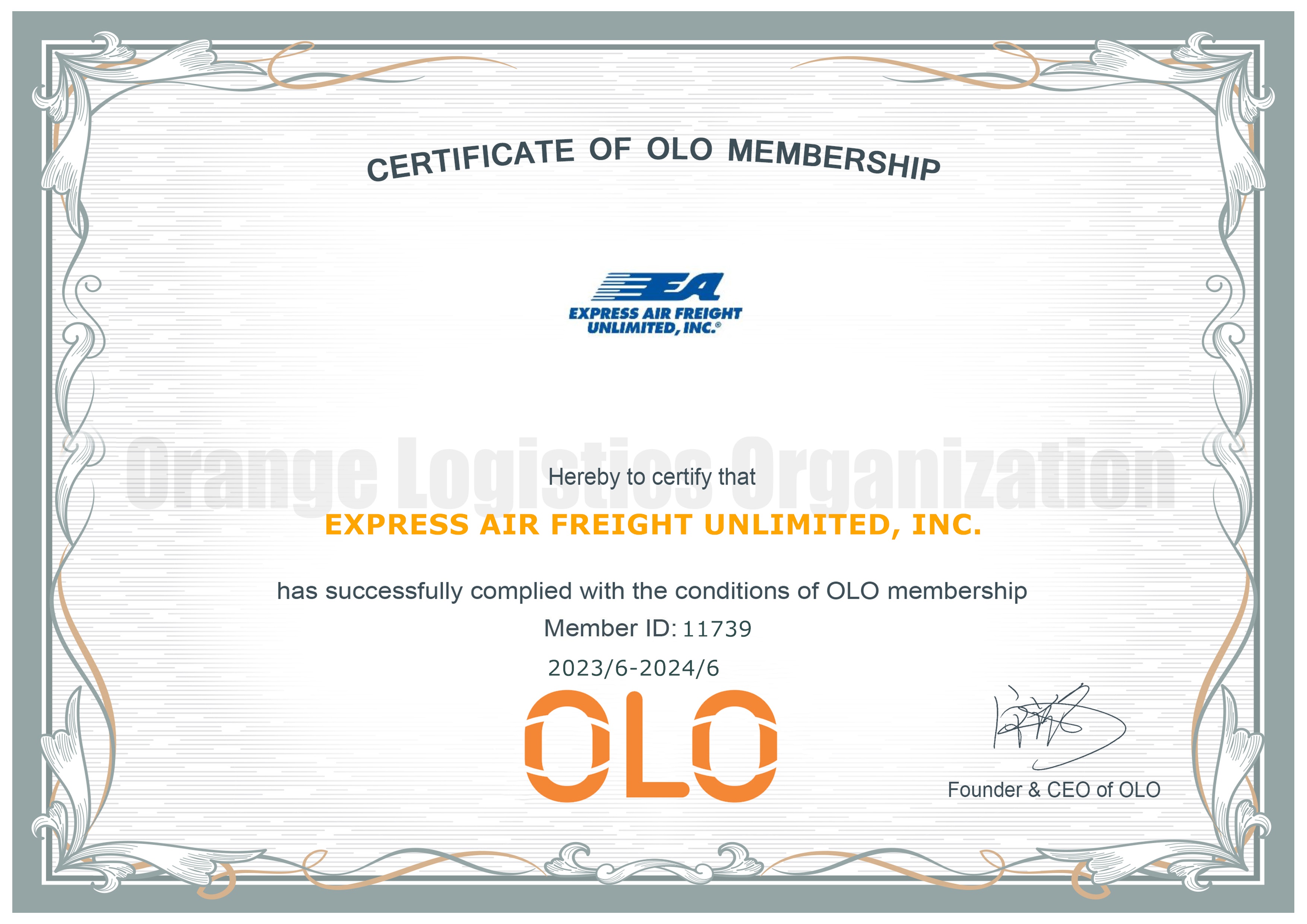 Express air freight unlimited inc olofamily